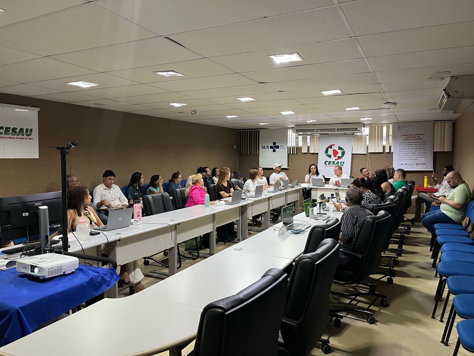 Cesau/CE promove 1ª Reunião Ordinária Híbrida do Pleno