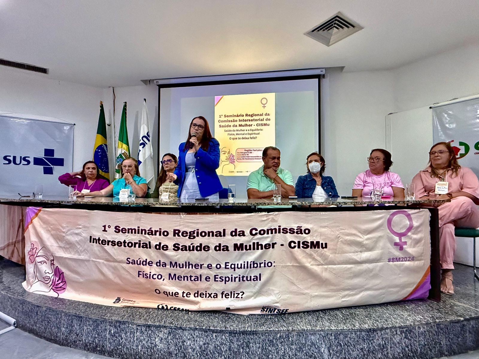 Saúde e bem-estar da mulher são temas de seminário promovido pelo Cesau/CE