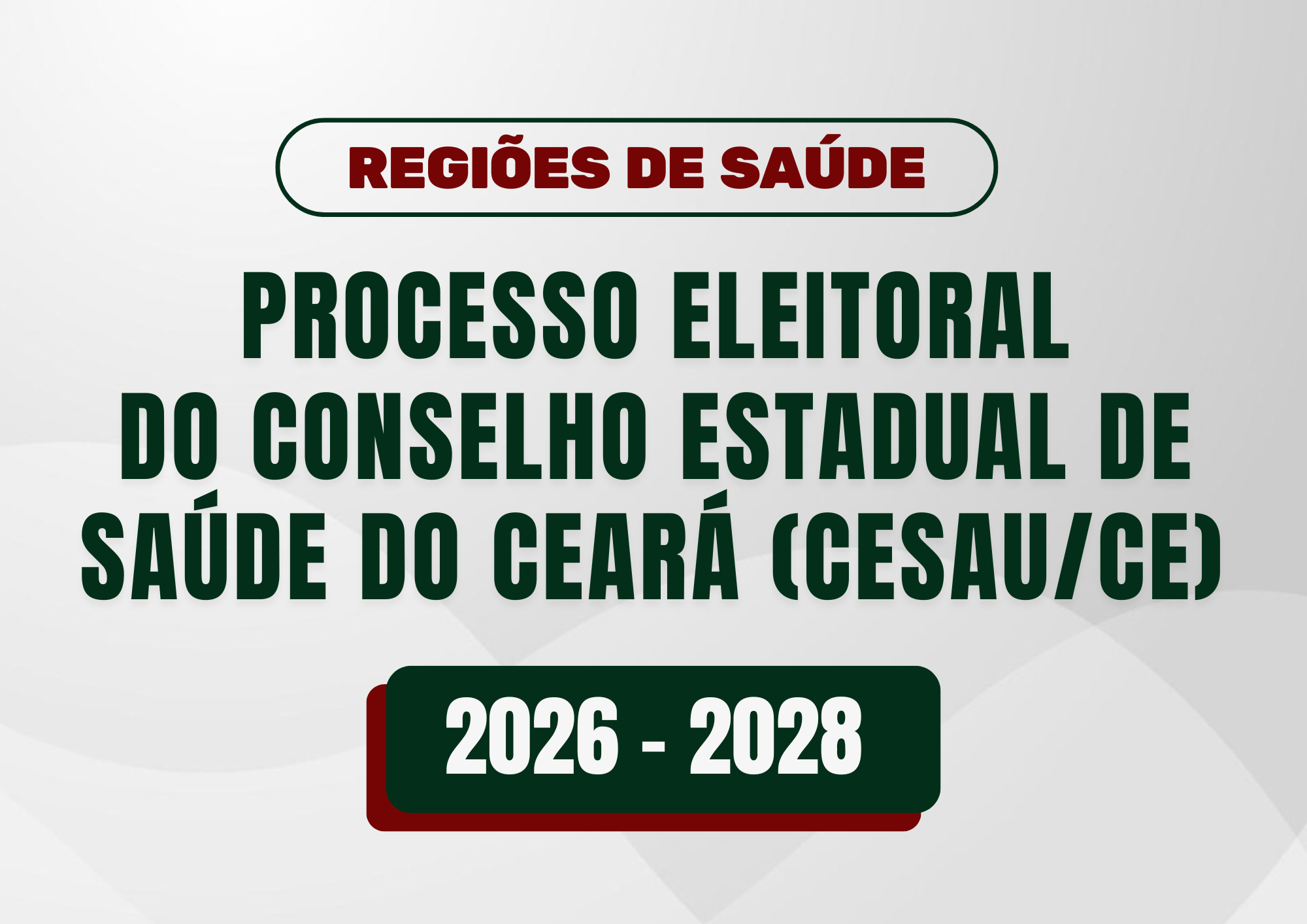 Cesau/CE inicia processo eleitoral para biênio 2026-2028